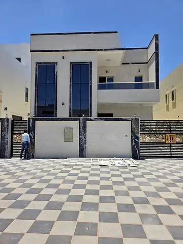 🏡 Villa for sale in Al Zahia | Large setback + security cameras + 4 master bedrooms + modern design | Fees included | 1.55 million 💸