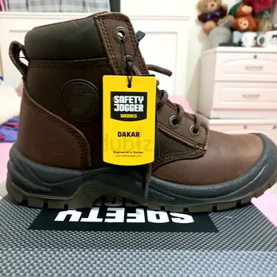 Safety Jogger Dakar Brown Leather Safety Boots
