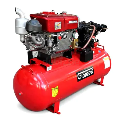 Pioneer Diesel Engine Air Compressor with 500L Tank