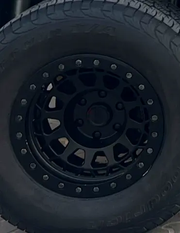 Beadlock Rims with Brand New Tire