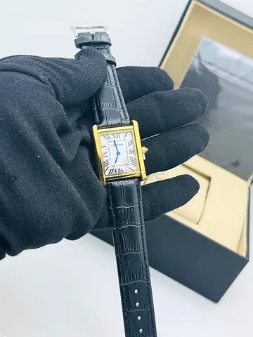 Cartier tank mens watch
