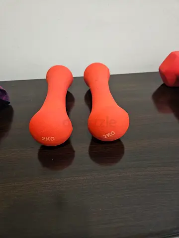 Pair of 1kg , 2kg and 3kg Dumbbells (Light Hand Weights)
