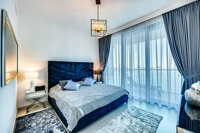 2BD Beautiful views of the marina at Dubai Harbour