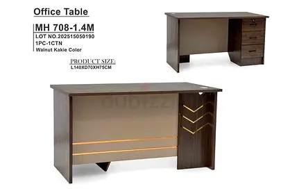 Brand New Office Desk Size 140x70x75cm