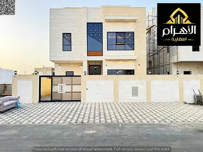 فيلا فاخرة بجانب سكن المواطنين أرضي و أول و روف شامل رسوم نقل الملكية و تملك حر لجميع الجنسيات