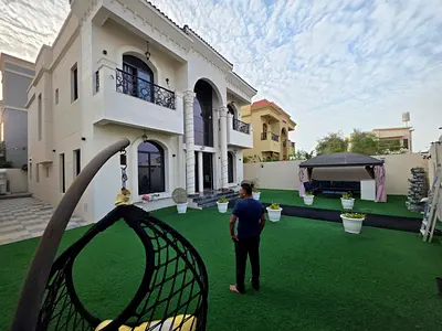 🏡 فيلا مفروشة للإيجار بالياسمين | 5 غرف ماستر + مجلس وصالة مجهزة بالكامل | 135,000 درهم قابل للتفاوض