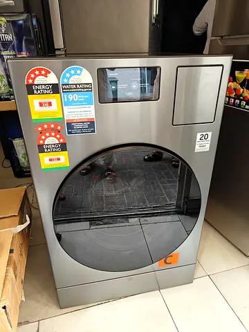 Samsung front-load Clothes Dryer (Like New) - Stainless Steel Finish