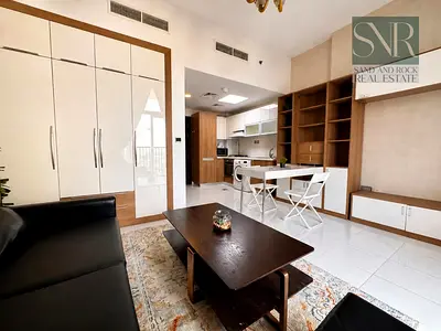 Fully Furnished Studio with Balcony & Parking | Starz Tower 2
