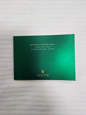 Rolex Submariner Booklet