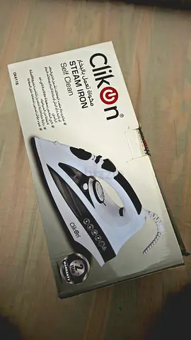 Iron box clickon brand new