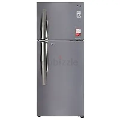 LG Top Freezer Refrigerator - 2 Door, Stainless Steel Finish