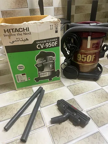 Hitachi CV-950F Canister Vacuum Cleaner - Used, Working