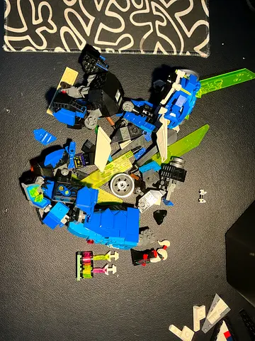 Lego Ninjago jays cyber dragons