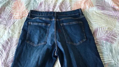 Dark blue denim jeans - not used, size 34R