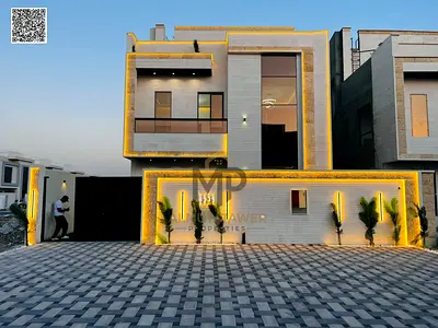 Villa for sale in Al Zahia | Swimming pool + 5 master bedrooms + living room and majlis + maid's room | Fees included | 1.85 million