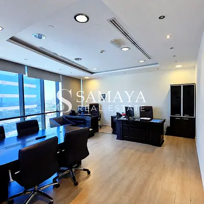 Business Bay Office for Rent | Unfurnished | Burj Khalifa View | Vacant End May 2026