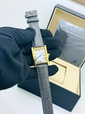 Cartier tank mens watch