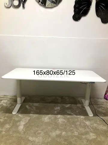 IKEA RELATERA electric table with safety key