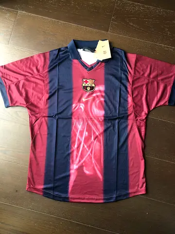 Travis Scott X Barca football shirt