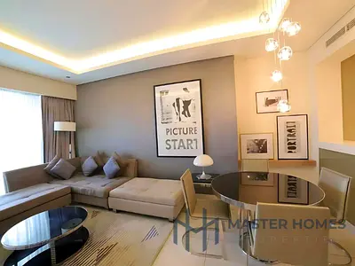 Unique Layout 1BHK | Walk in Closet | Burj Views