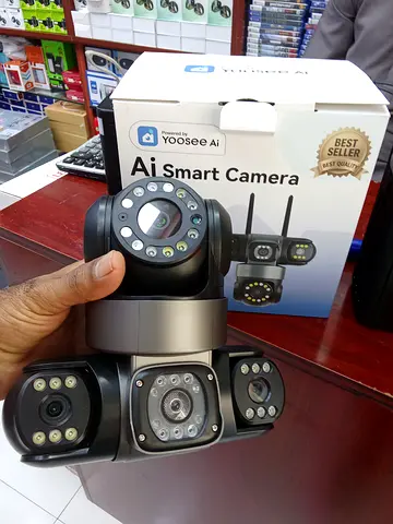 Yoosee 4K Outdoor WiFi Smart Camera - Three Lens  Multi-View
