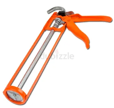 Orange silicone gun