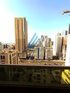 A/C FREE One bedroom 2 bathroom with balcony direct to Dubai