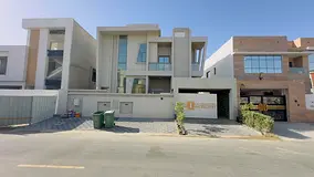 🏡🔥 Luxury villa for rent in Al Yasmin area – Ajman 🔥🏡 Consisting of 5 bedrooms, a majl