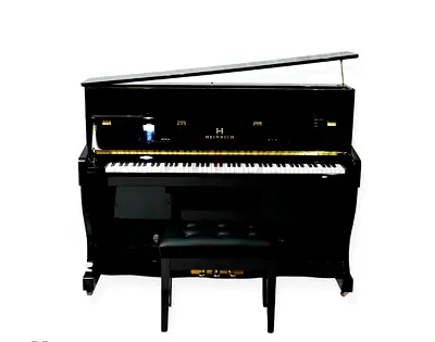 Heinrich Upright Piano HN-110E Polished black for Sale!