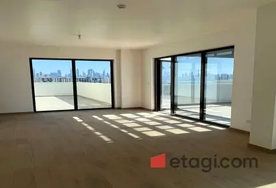 Pool and Sea view | Unfurnished | Huge Balcony