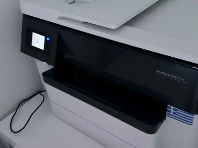 Printer HP OfficeJet Pro 7740 A3 Wireless Printer-Excellent condition