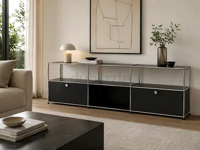 USM Haller media lsideboard (B18)Black