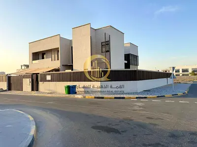For sale: A very luxurious villa in the Al Suyoh area, consisting of a basement, a ground floor, an
