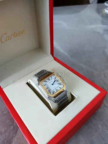 Cartier Santos 1:1 SC Two-Tone Stainless Steel Watch Brand New