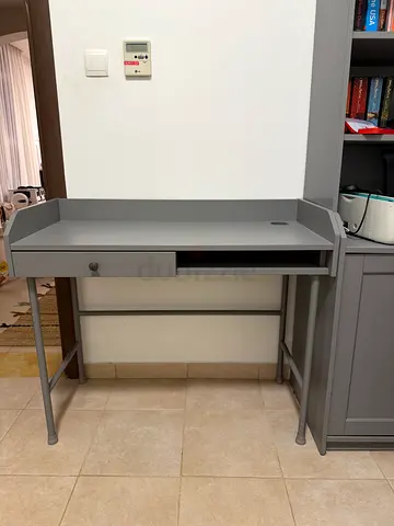 Ikea desk grey