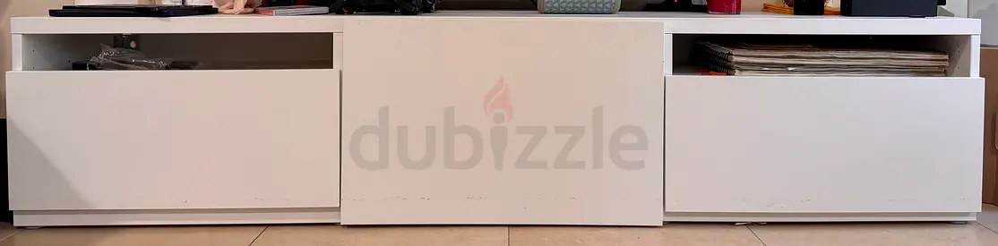 Ikea Besta TV bench with storage