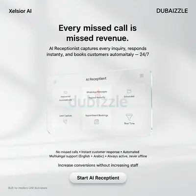 AI Receptionist for Your Business I Increase Revenue  Sales