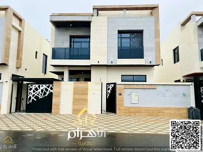 بمقدم اقل من 10% | تملك فيلا فاخرة بالياسمين عجمان | 5 غرف ماستر G+2 | بسعر تنافسي جاهزة للسكن