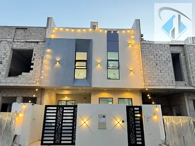 Townhouse for sale in Ajman | Al Helio area | 4 bedrooms, majlis, living room, roof terrace, maid's