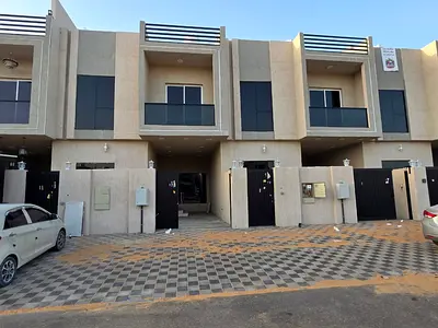 للايجار فيلا في الحليو2 بعجمان 3غرف نوم ماستر ومجلس وصاله وغرفة خادمه وستور