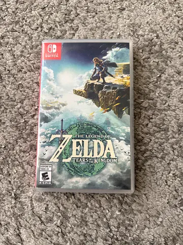 The Legend of Zelda: Tears of the Kingdom - Nintendo Switch (Complete Case)