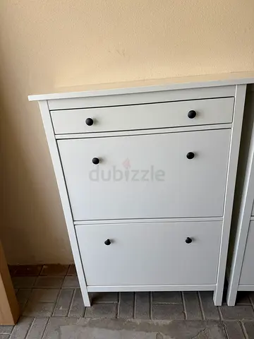 IKEA Hemnes White Shoe Cabinet (2 pieces available)