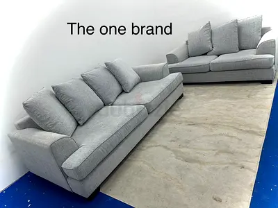 As like new condition the one brand Kingston 5 seater sofa