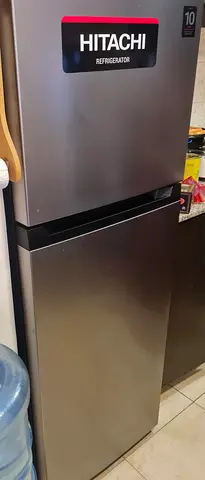 Hitachi 2-door Refrigerator - Silver, Brand New - Few months usage