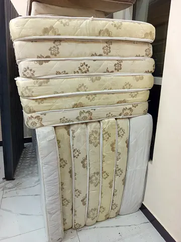 Stack of Single Bed Mattresses