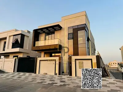 Villa for sale | Ajman | Al Bahia area | 5 master bedrooms, majlis, 2 halls, maid's room | Freehold | Price negotiable.