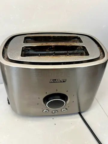 Stainless Steel 2-Slice Toaster (used) - Adjustable Browning