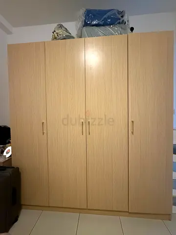 Double door wardrobe. Customade!!! Only at 299 aed. Move out sale. Need to do urgent