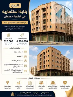 A prime investment opportunity for sale in Al Bahia – a building with excellent annual returns