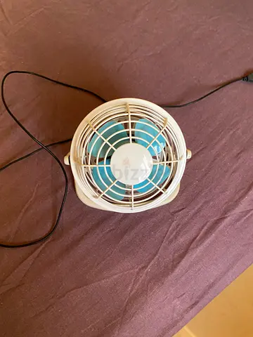 Mini fan and lamp